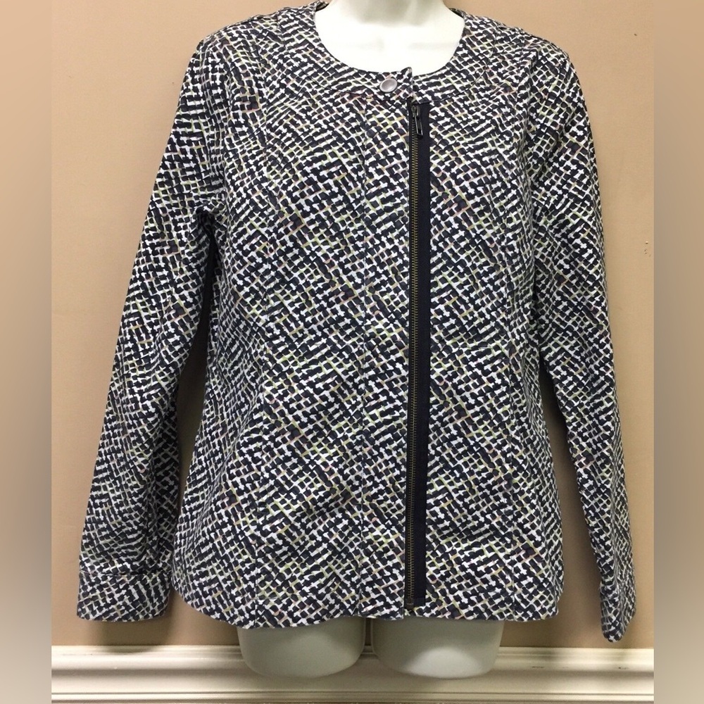 CAbi | Cliffside Printed Moto Jacket L